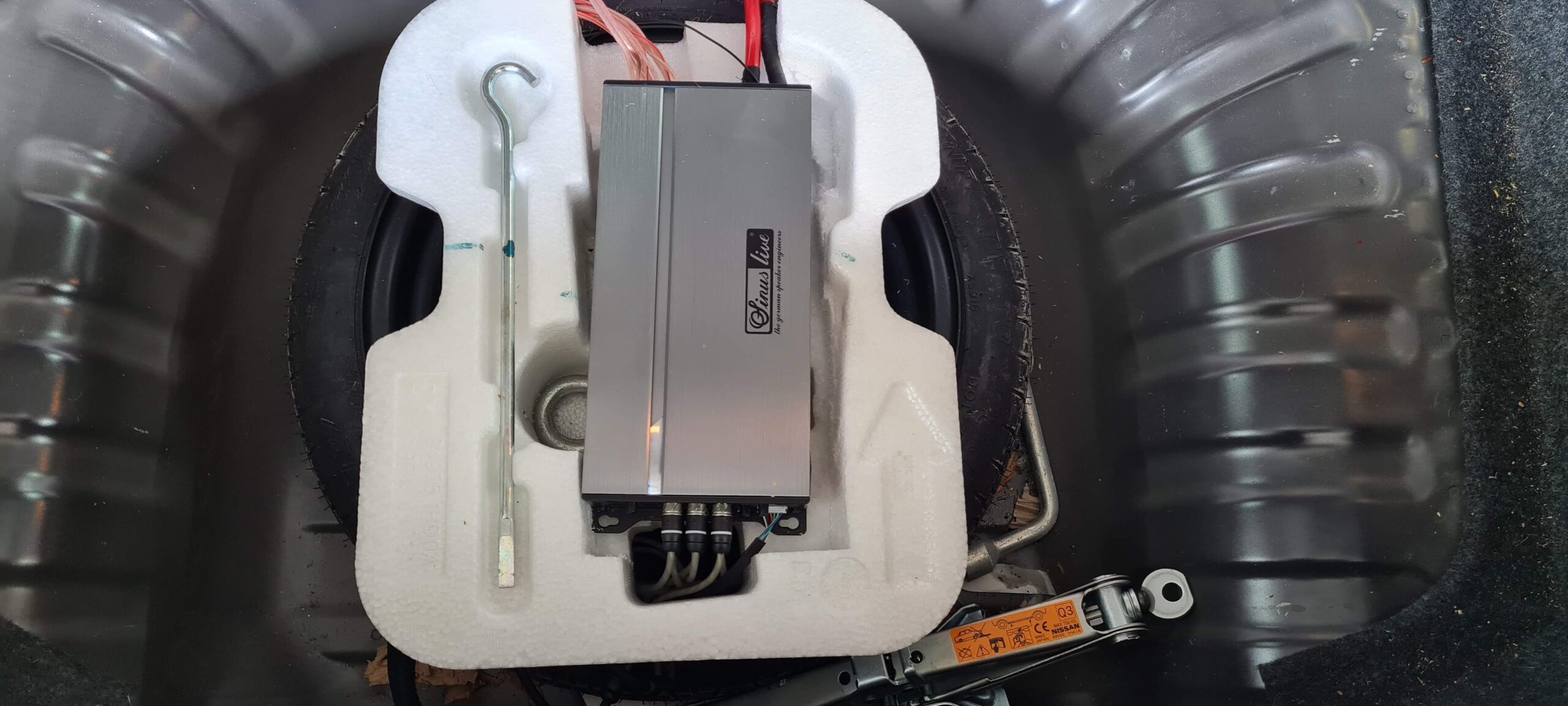 Nissan Micra K13 Sound Verstärker Sinuslive