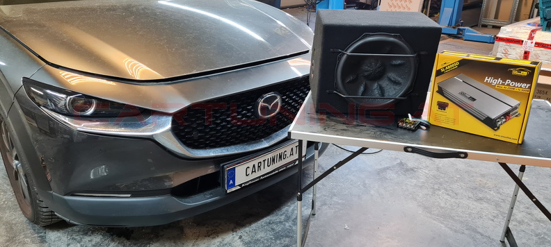 Mazda CX30 Sound Upgrade Subwoofer