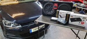 VW Golf 7 - Soundupgrade ESX + Kicker 1 VW Golf Soundupgrade Paket