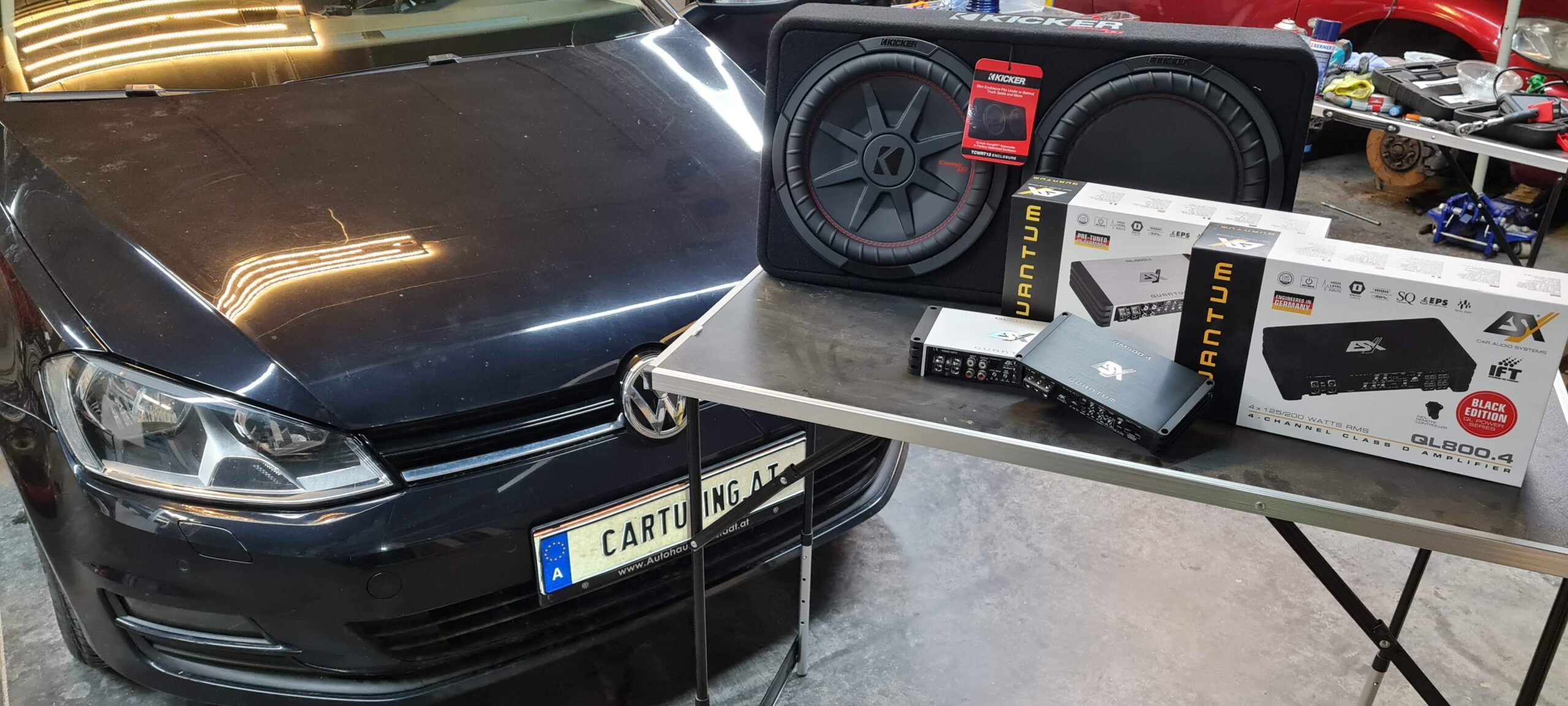 VW Golf Soundupgrade Paket