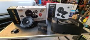 Fiat Ducato Wohnmobil - Soundupgrade Match DSP und Jehnert MiKo-Subwoofer 2 Fiat Ducato Soundupgrade Paket Nahaufnahme