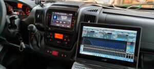 Fiat Ducato Wohnmobil - Soundupgrade Match DSP und Jehnert MiKo-Subwoofer 9 Fiat Ducato Sound Einstellung Match DSP