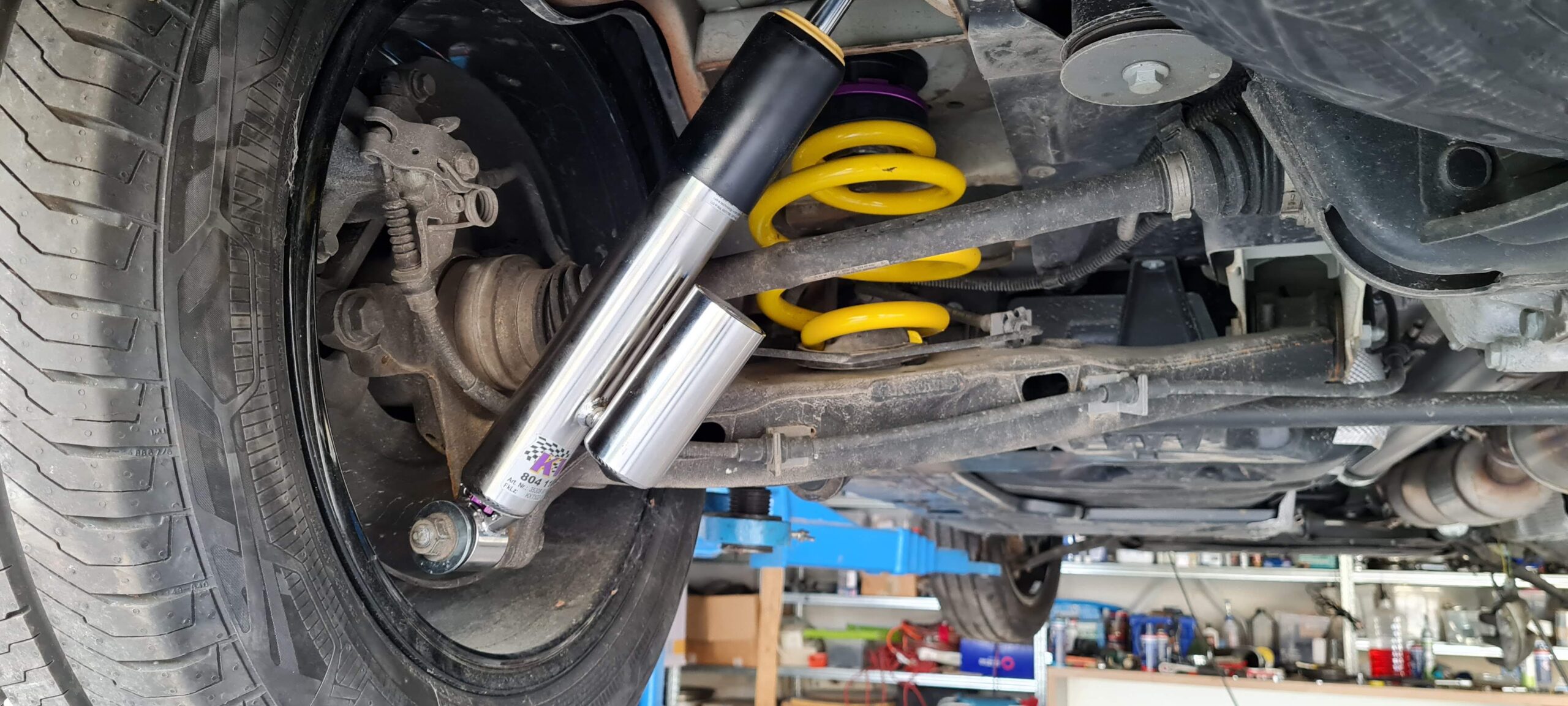 VW T6 KW Gewindefahrwerk Leveling