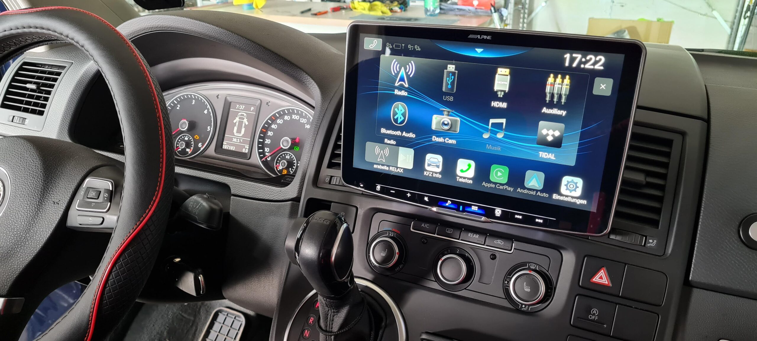 Alpine iLX-F115D VW T5