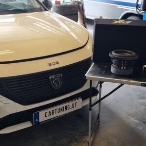 Peugeot 308 Soundsystem Subwoofer Übersicht