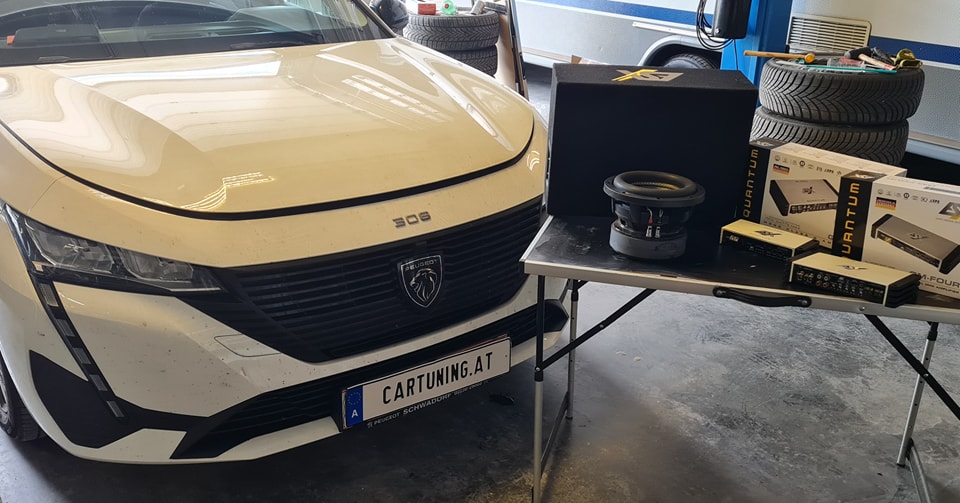 Peugeot 308 Soundsystem Subwoofer Übersicht