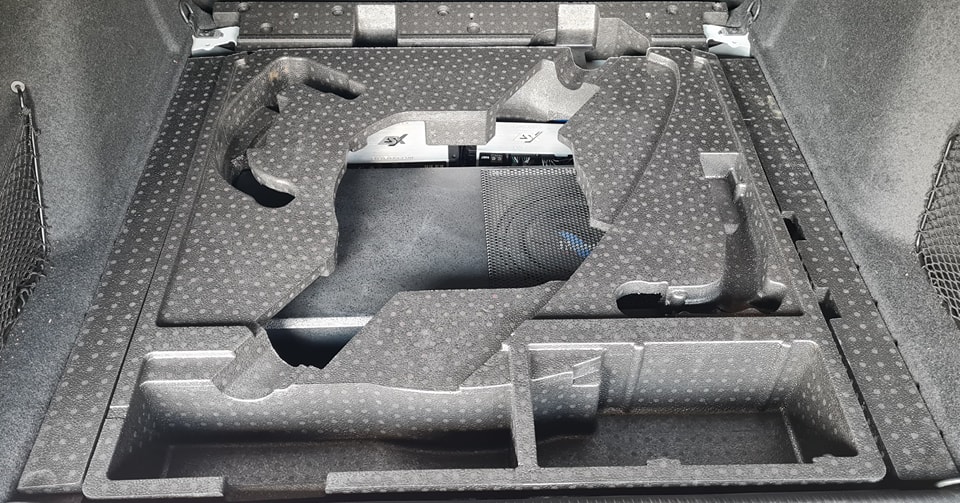 Peugeot 308 Soundsystem Subwoofer Thunder eingebaut