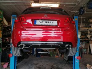 Peugeot 308 GTI - Remus Auspuffanlage mit Klappe 1 Peugeot 308 GTI Auspuff Remus