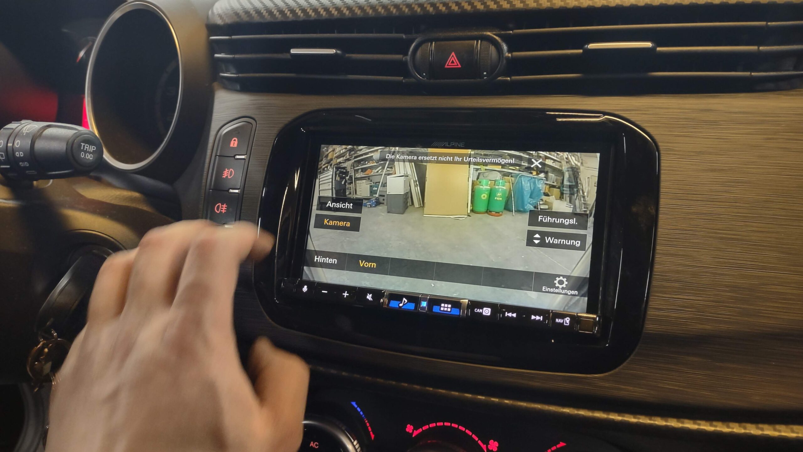 Alfa Giulietta Radio HDR Rückfahrkamera