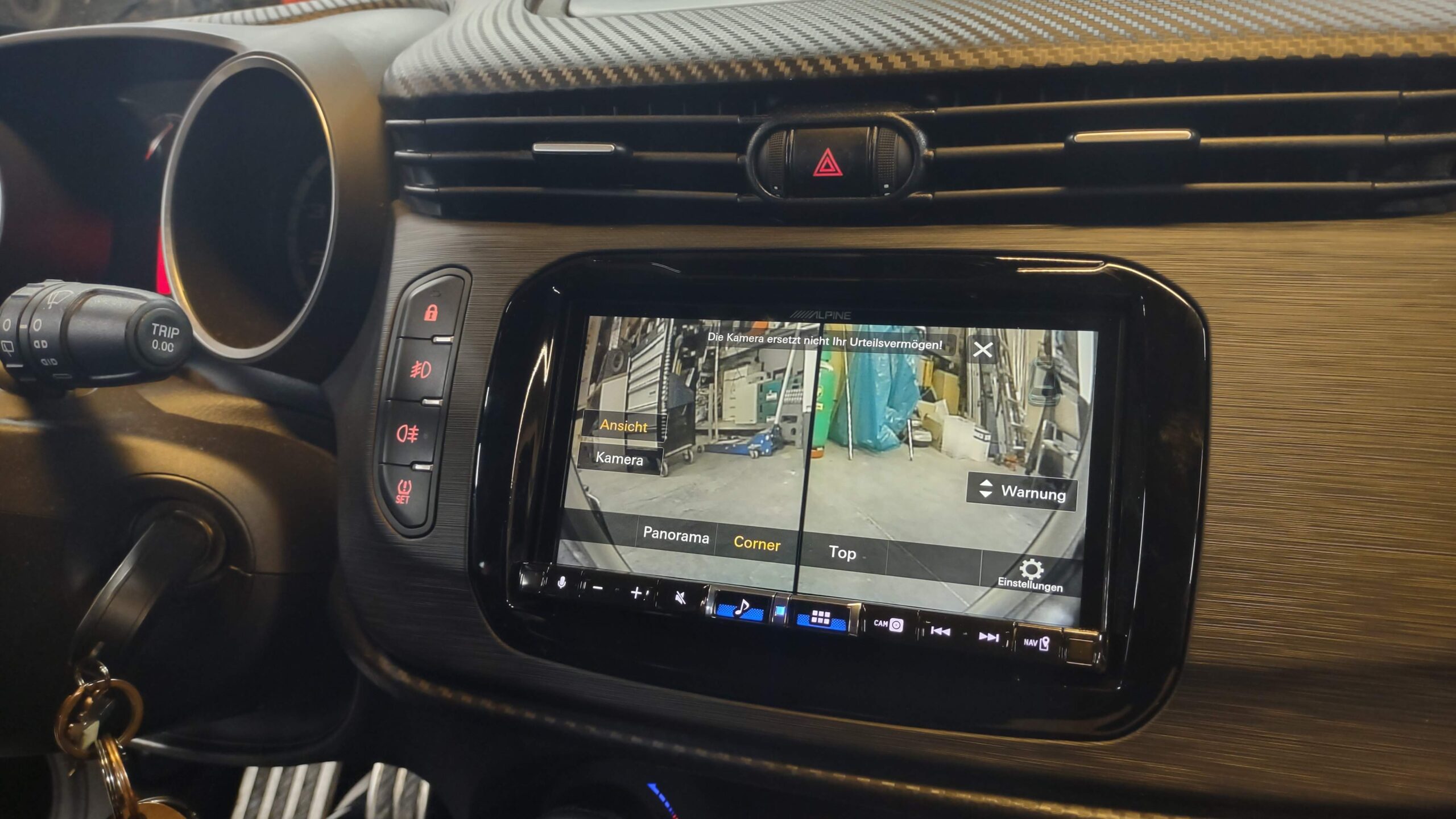 Alfa Giulietta Radio HDR Frontkamera