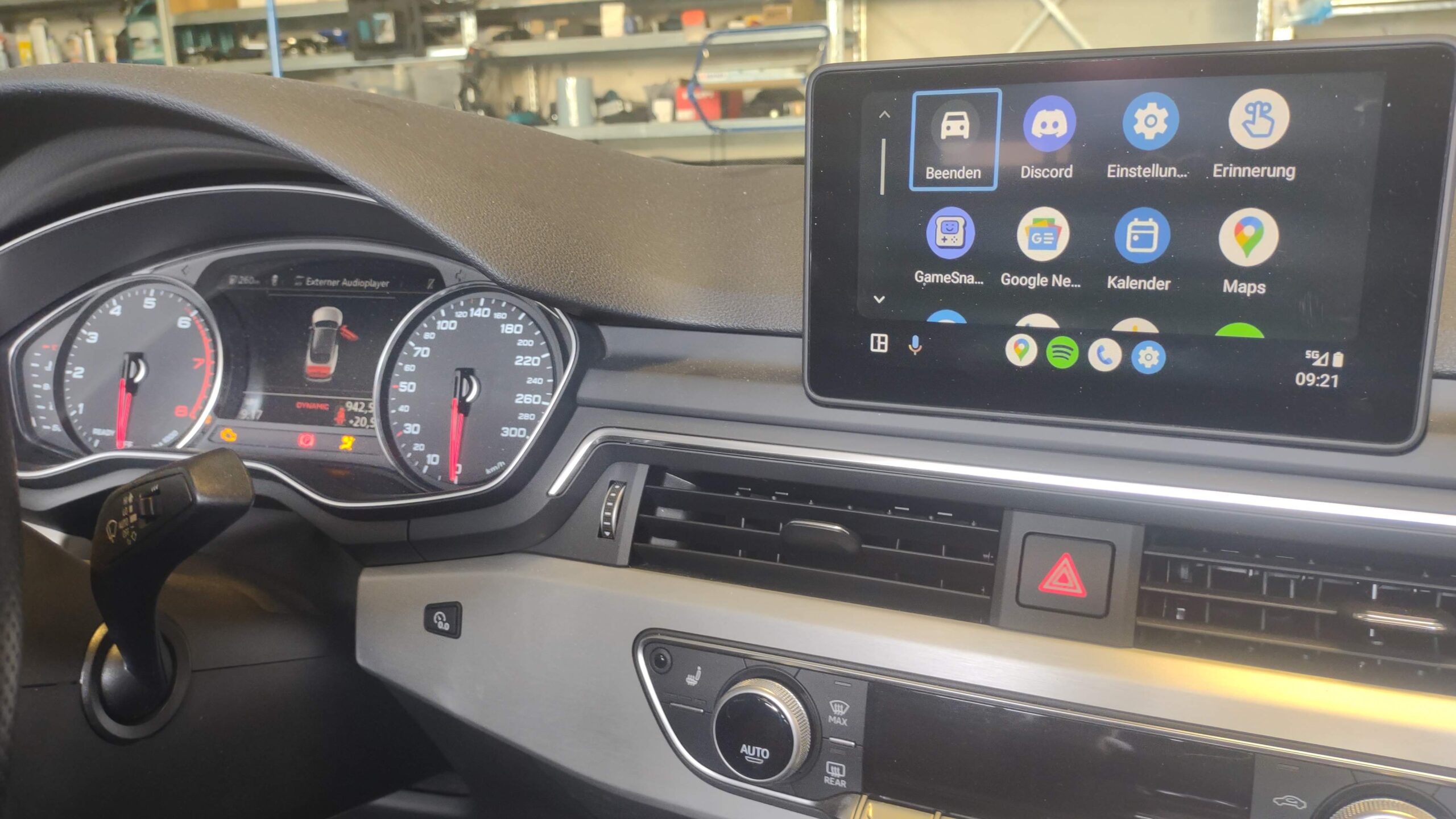 Audi A5 F5 Android Auto Apple CarPlay