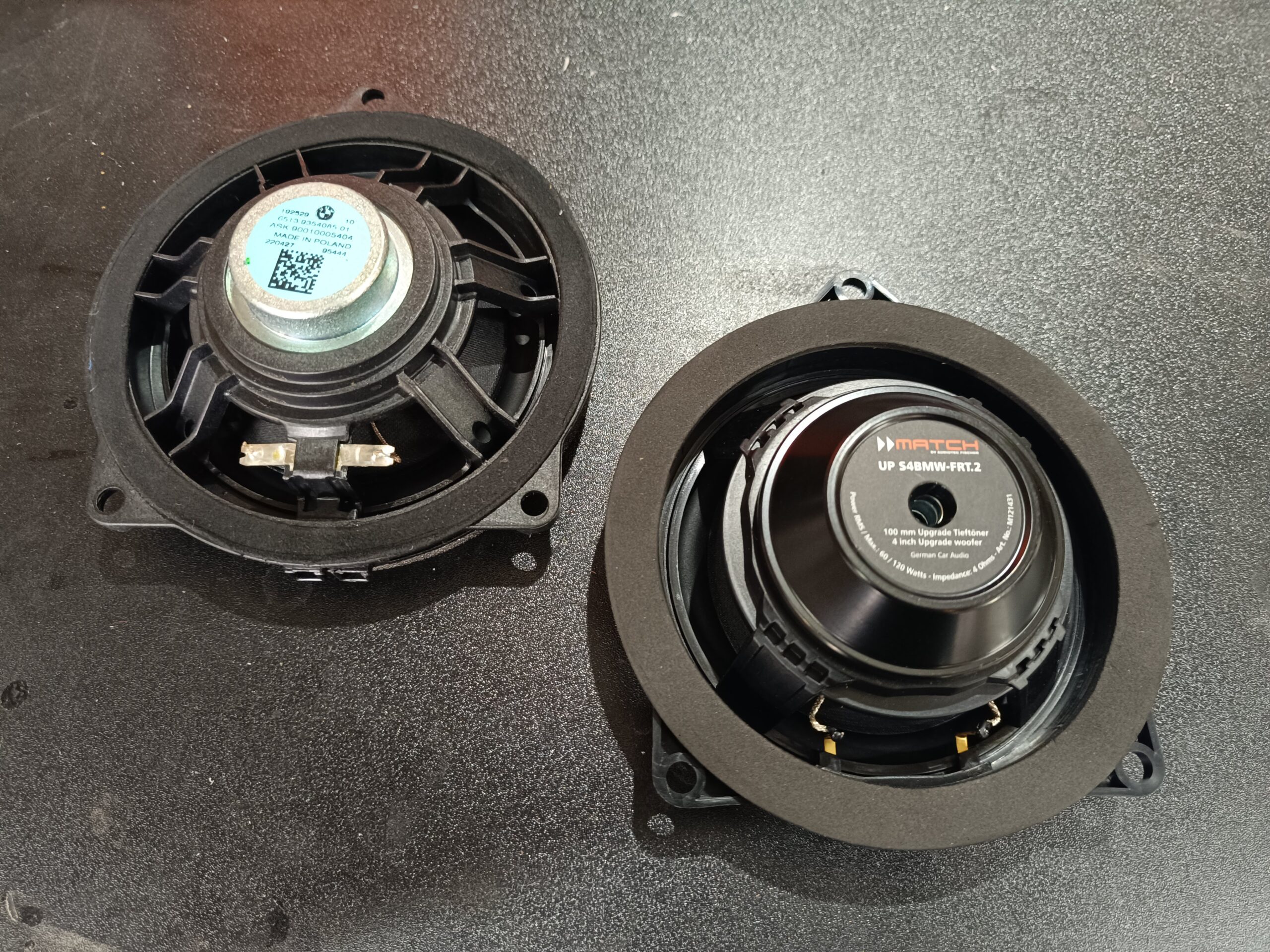 BMW G31 Sound Upgrade Lautsprecher Rückseite