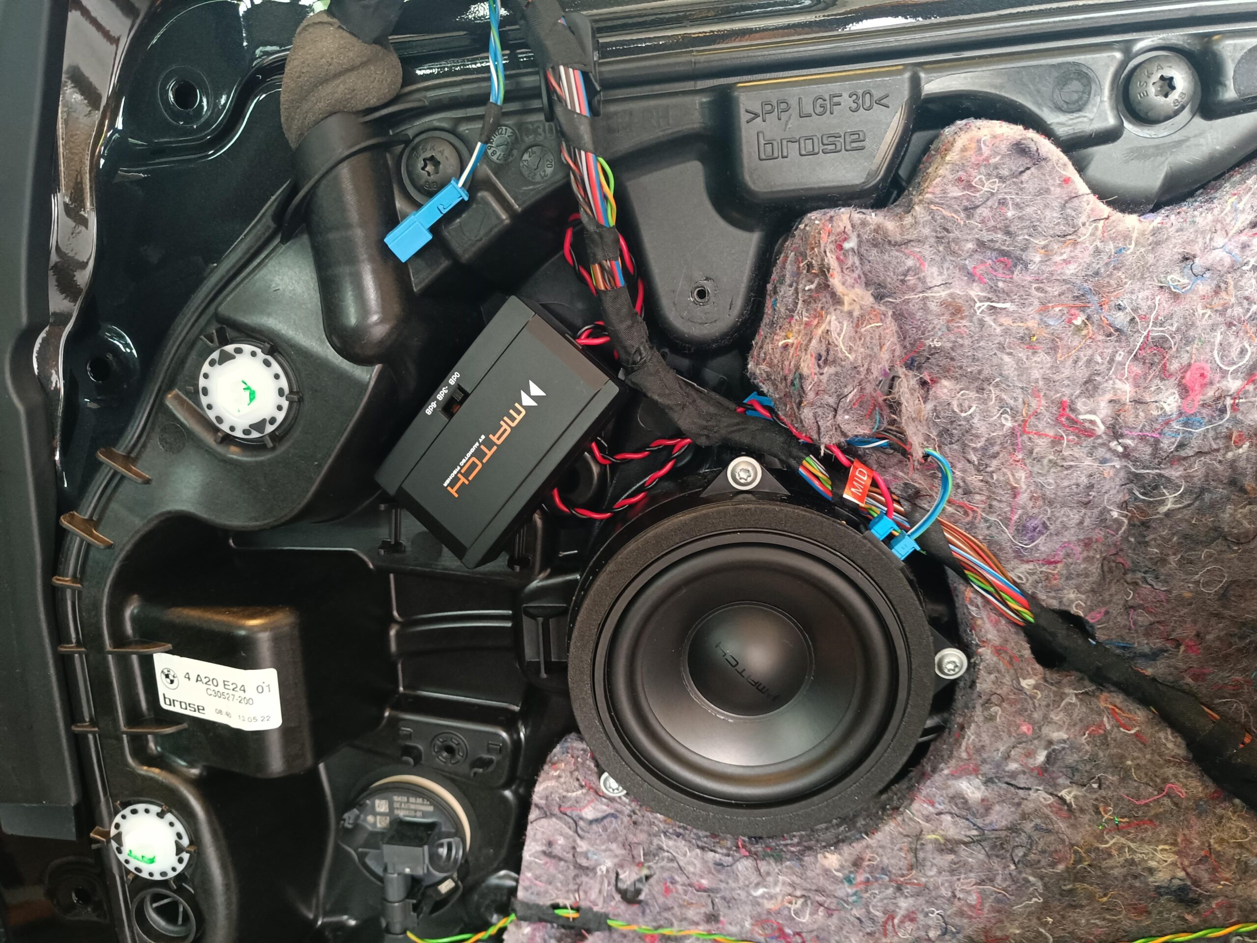 BMW G31 Sound Upgrade Lautsprecher in der Tür