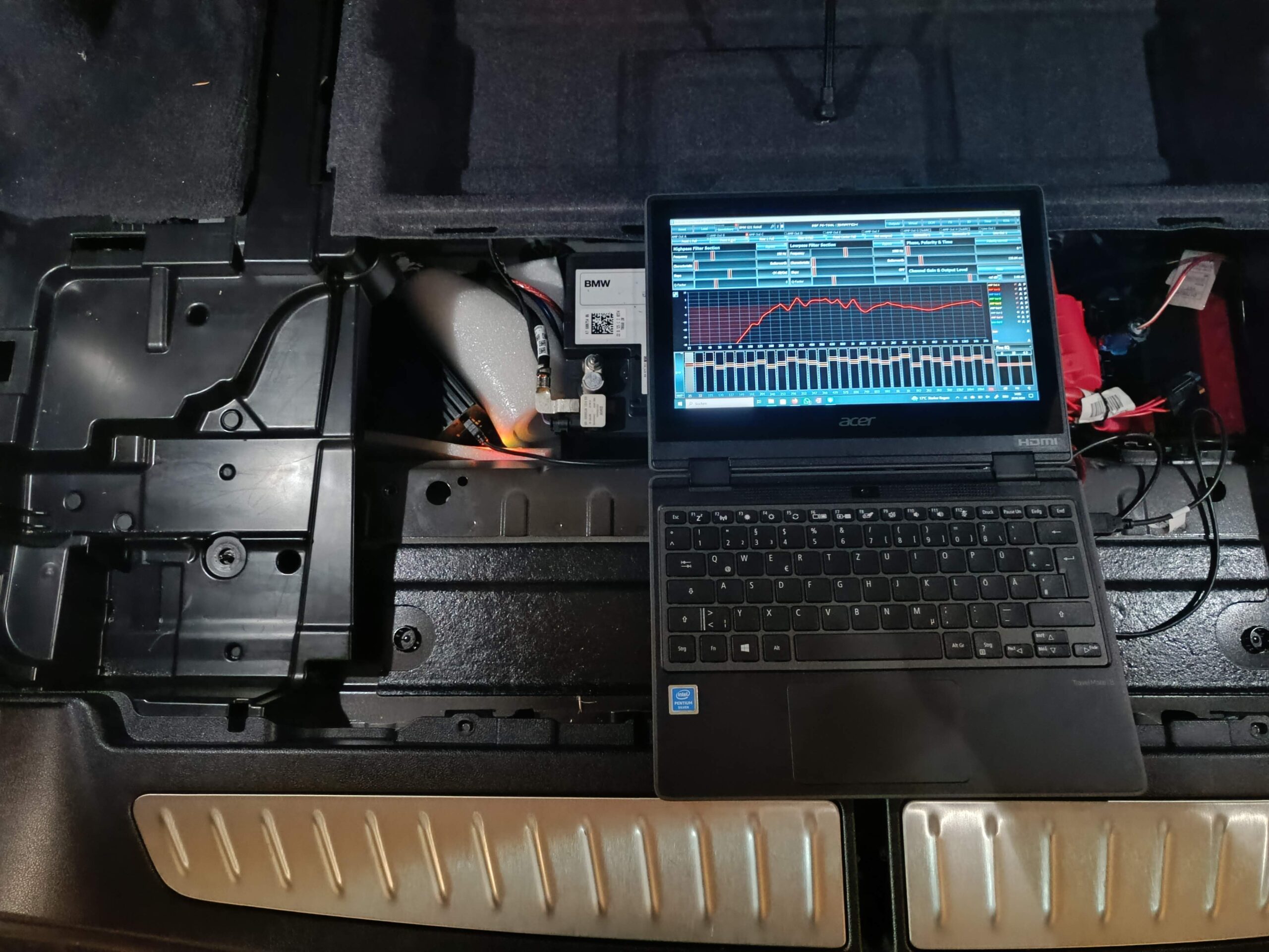 BMW G31 Sound Upgrade Einstellen Einmessen