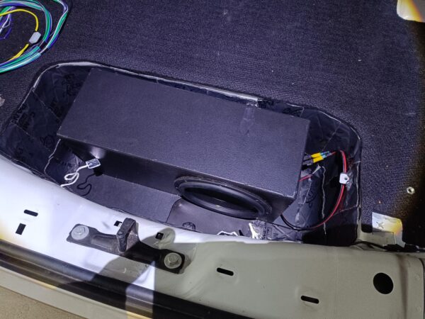 Skoda Enyaq Subwoofer versteckt