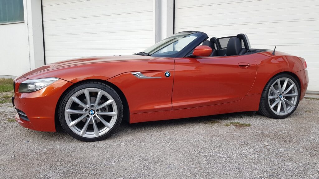 BMW Z4 Tieferlegung Eibach/Bilstein 2 BMW Z4 Tieferlegung Eibach Bilstein Sportfahrwerk