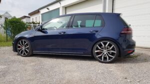VW Golf 7 GTI Performance - KW Gewindefahrwerk Variante 2 4 VW Golf GTI Performance Gewindefahrwerk