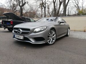 Mercedes S500 - Rettungseinsatz in Wien 4 Mercedes S500 Borbet Felgen