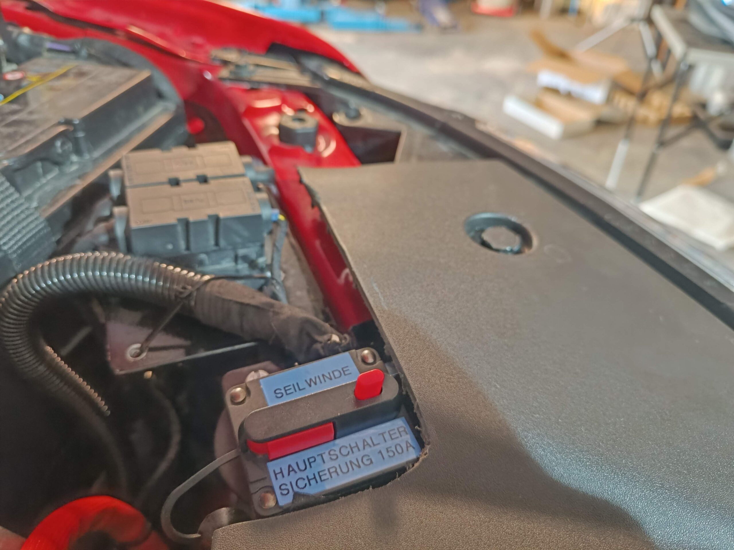 Ford Ranger Feuerwehr Radio Kamera