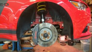 Ford Mustang Tieferlegung (Cabrio 2019) 1 Ford Mustang Tieferlegung