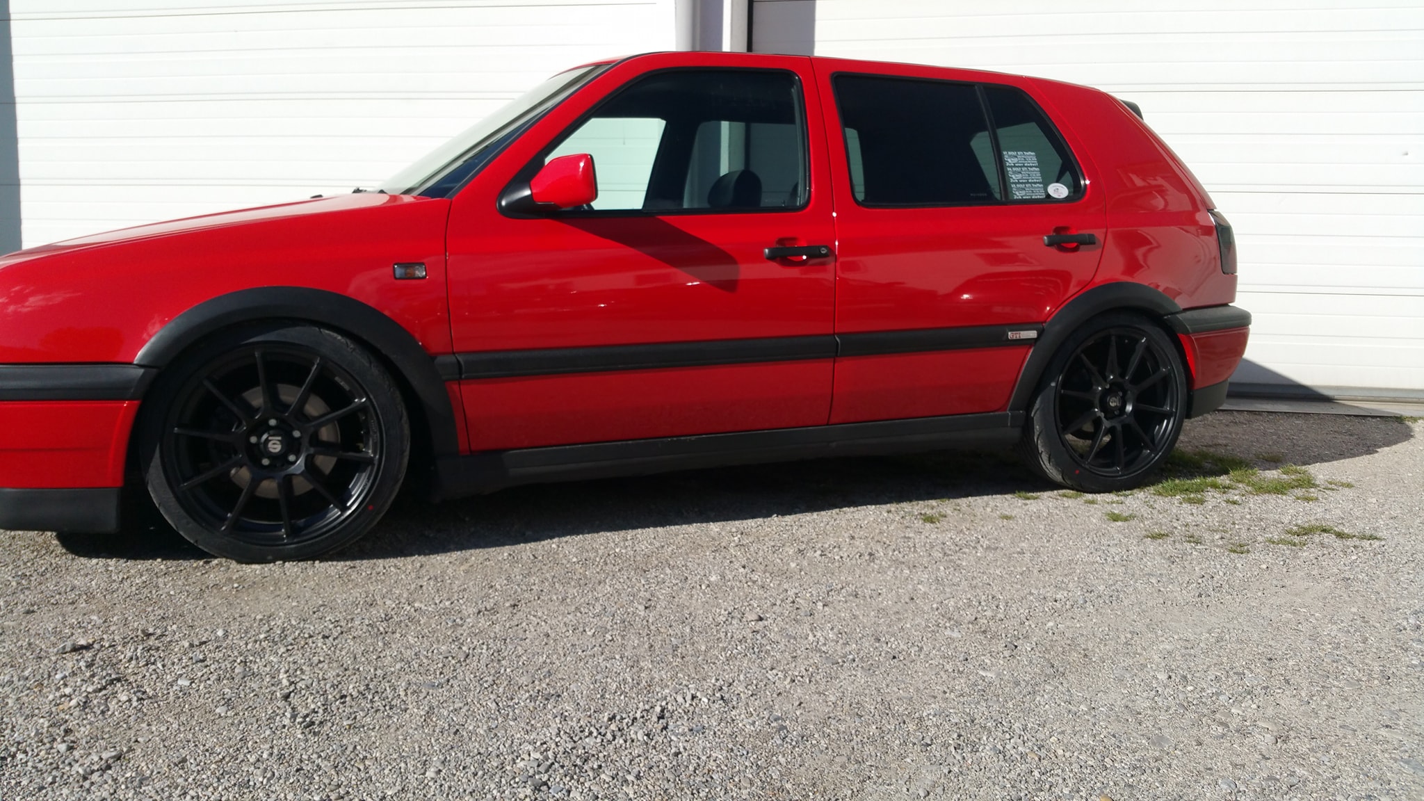 VW Golf GTI Tieferlegung und Felgen