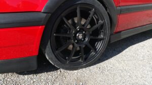 VW Golf 3 GTI Tieferlegung und Felgen 4 VW Golf GTI Tieferlegung und Felgen