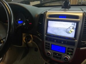 Hyundai Santa Fe Radio Soundsystem Pioneer Rückfahrkamera