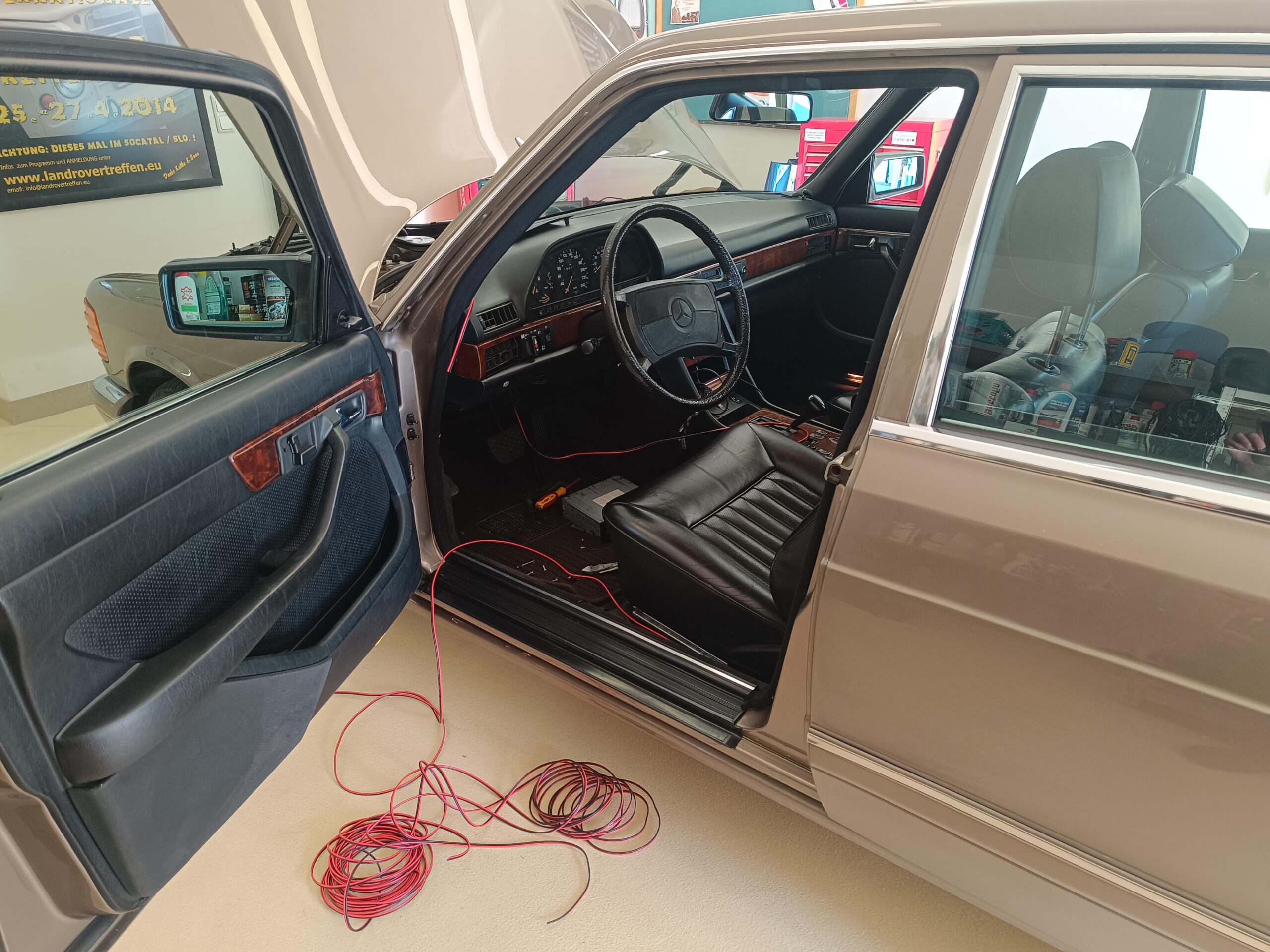 Mercedes W126 Lautsprecher