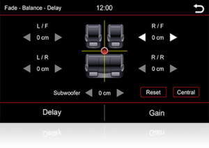 Dynavin Fader and Balance