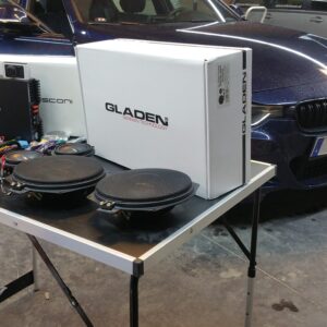BMW F30 Soundsystem Gladen Subwoofer