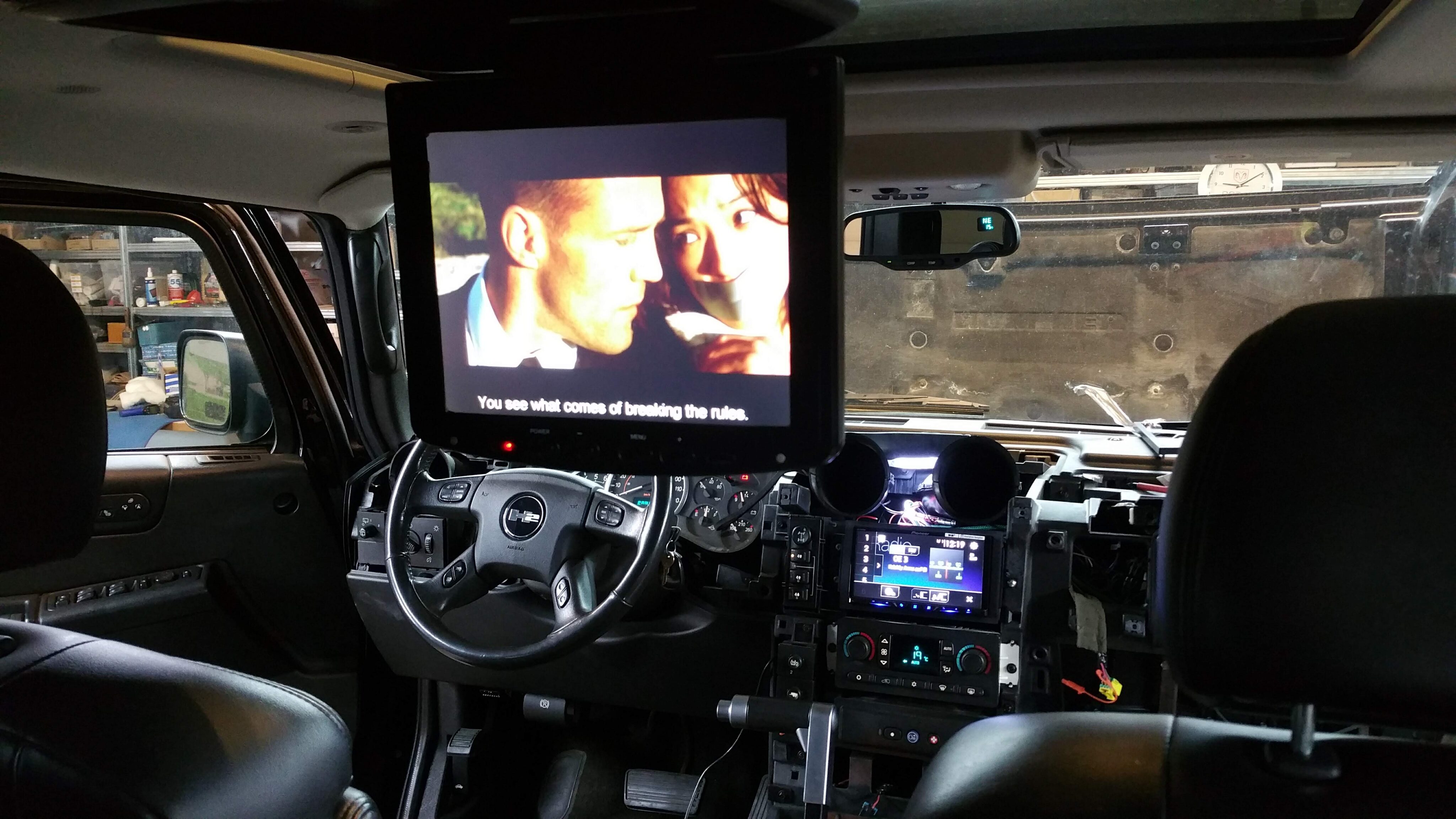 Hummer H2 Autoradio, Sound und Multimedia 1 Multimedia Dachmonitor Hummer H2