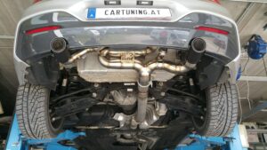 BMW F20 M140i Sportauspuff mit Klappensteuerung 4 HG Motorsport Sportauspuff BMW F20