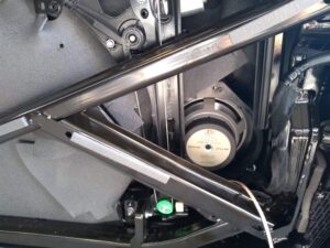 Smart Fortwo Soundsystem mit Subwoofer 4 Smart Fortwo Türverkleidung Dego Rückseite