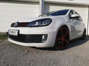 VW Golf 6 GTI Gewindefahrwerk und Auspuff 9 VW Golf 6 GTI KW Gewindefahrwerk