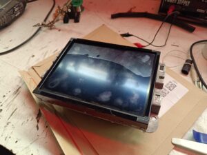 Jeep Compass Displaytausch Originalradio (2018) 3 Jeep Compass Radio Display defekt