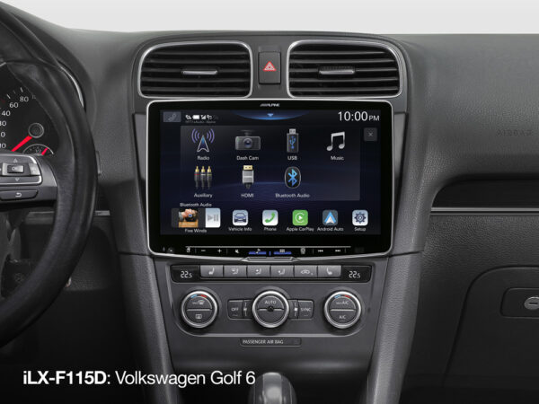 Alpine iLX-F115D Autoradio VW Golf 6