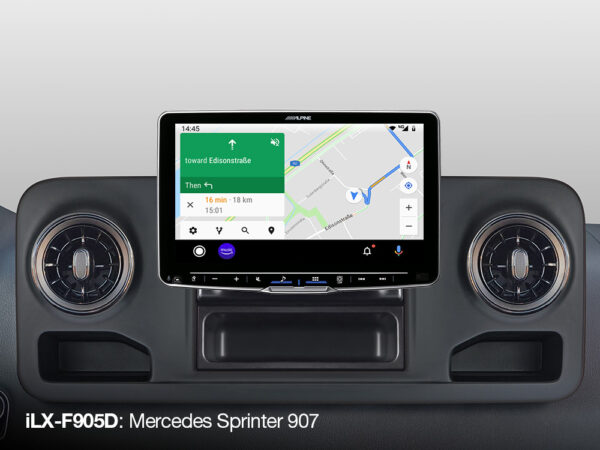 Alpine ILX-F905D Mercedes Sprinter
