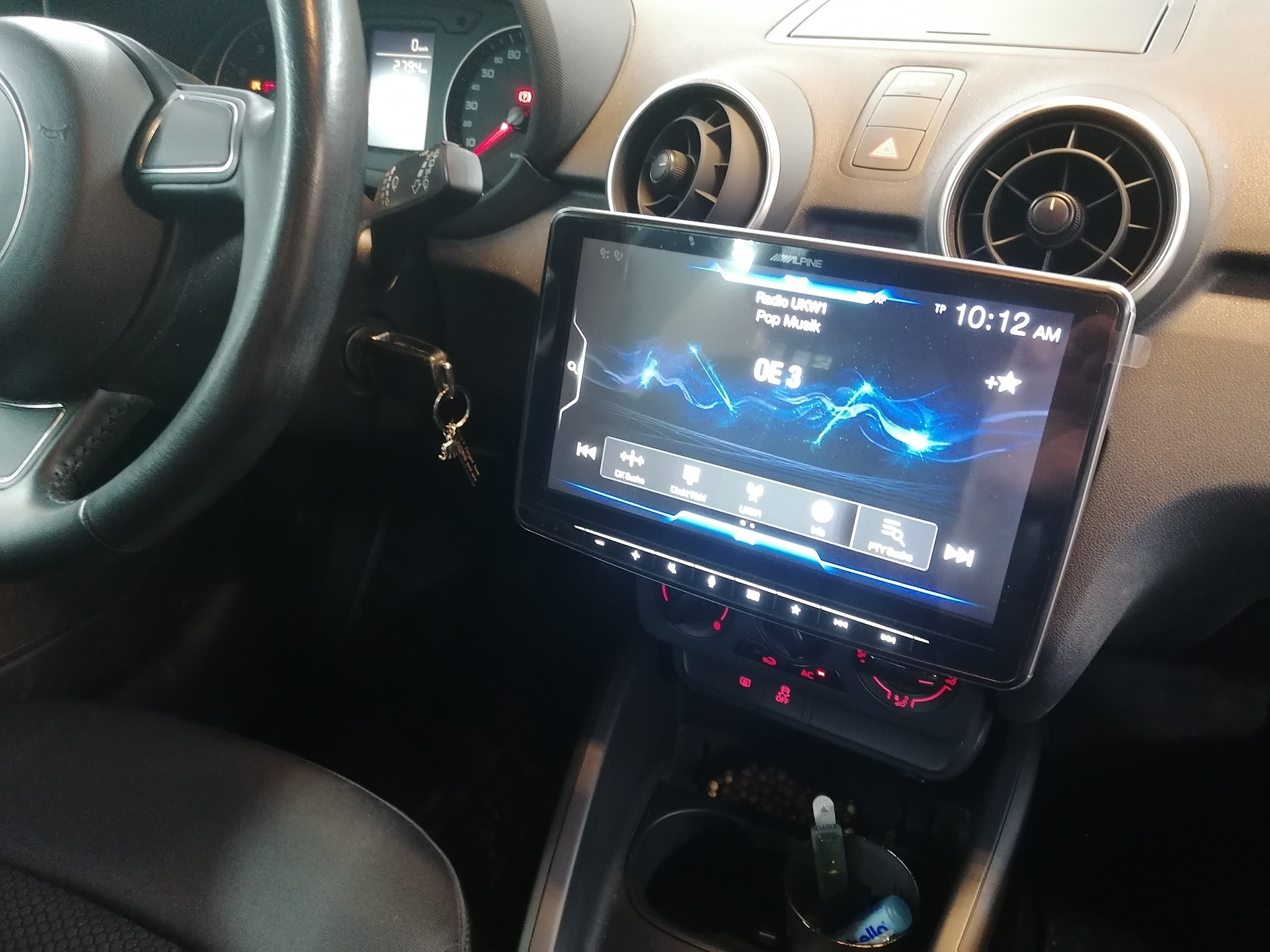Audi A1 Radio Alpine Halo 9