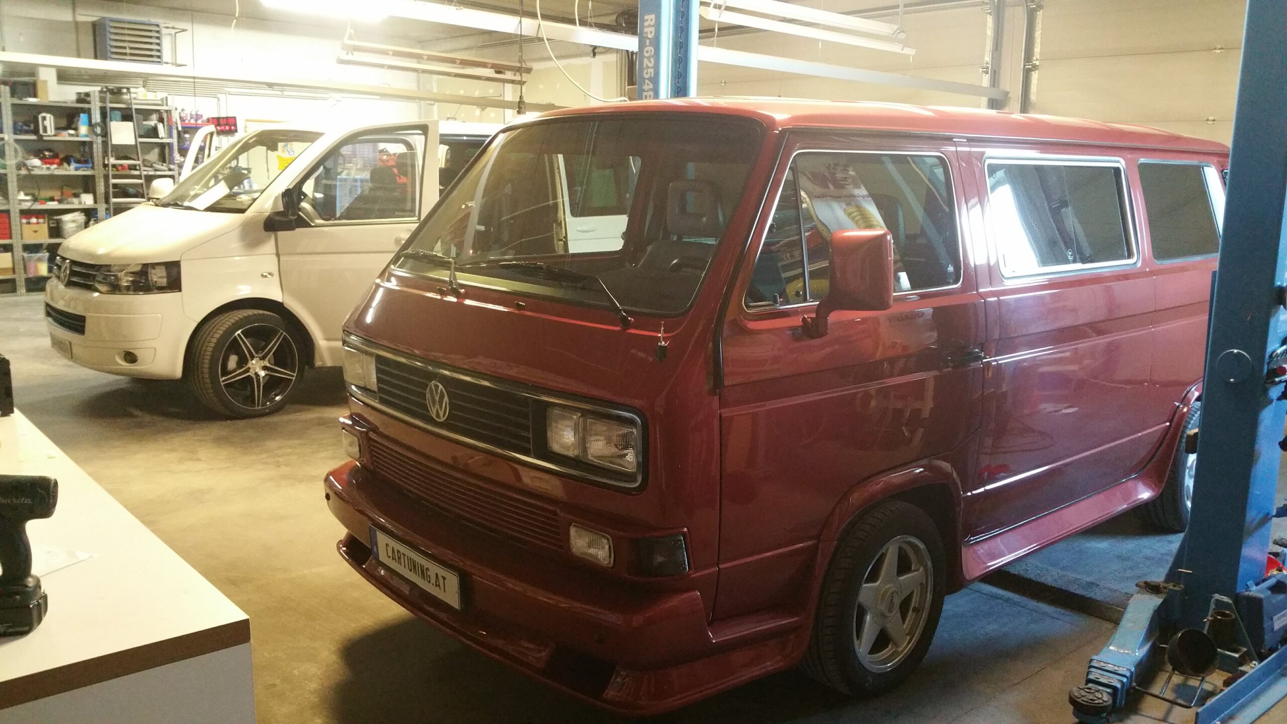 VW T3 und T5 Doppelumbau