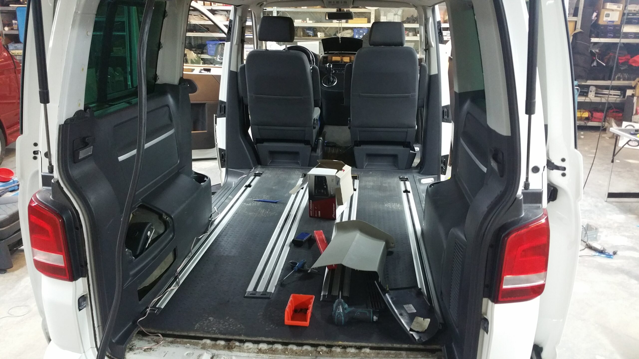 VW T5 Lautsprecher hinten