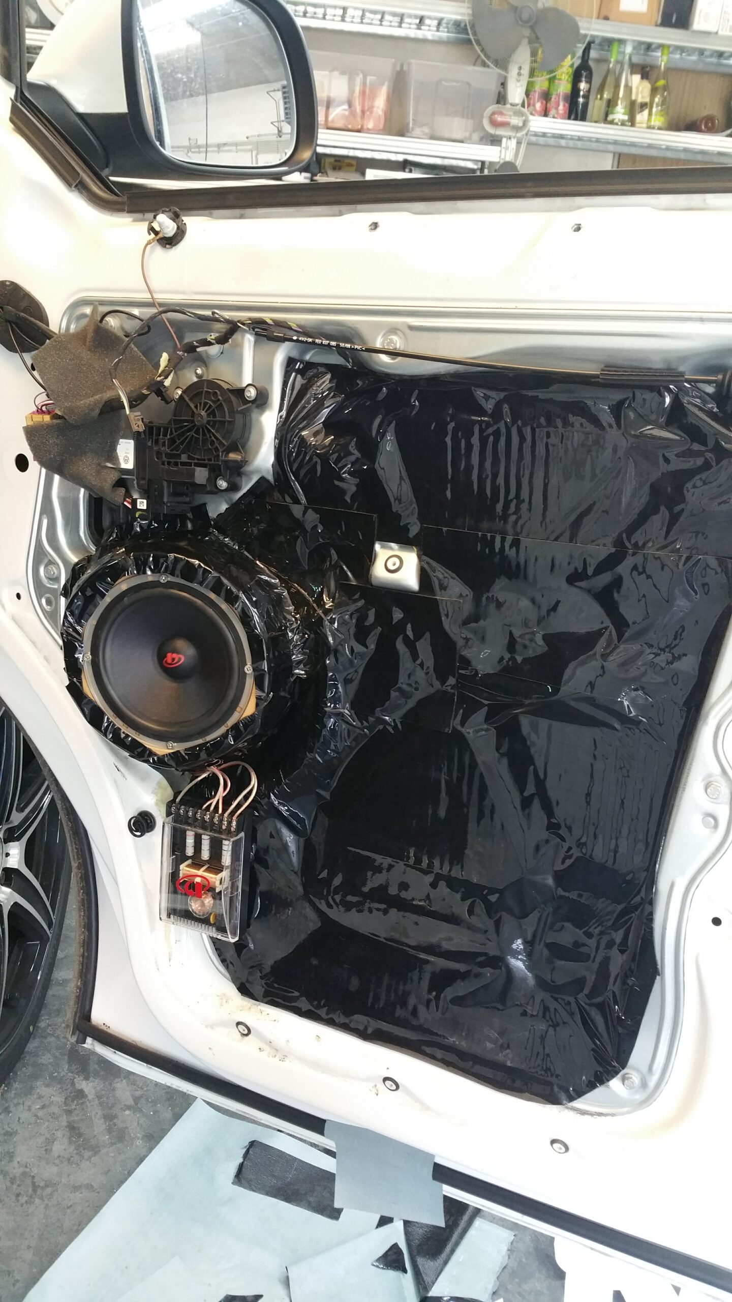 VW T5 Lautsprecher vorne Dego Dämmung