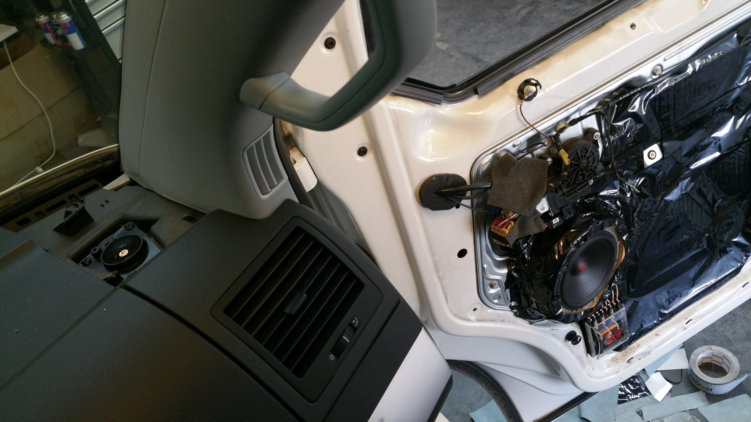 VW T5 Lautsprecher vorne Hochtöner Mitteltöner