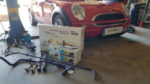Mini Gewindefahrwerk KW Stabilisatoren H&R Einbaukit