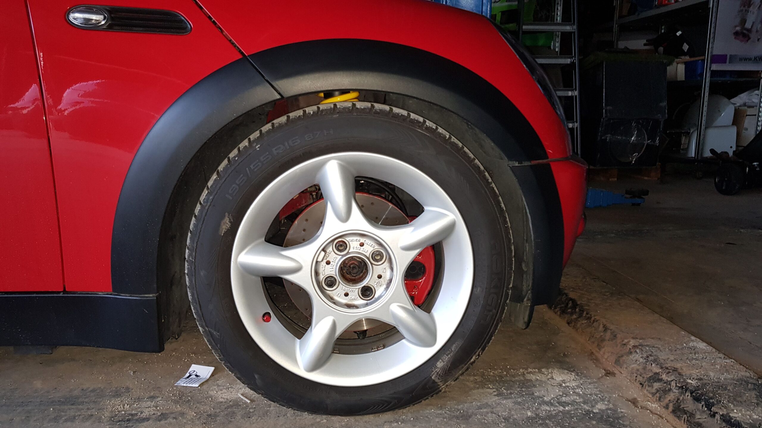 Mini Gewindefahrwerk VA Abstand