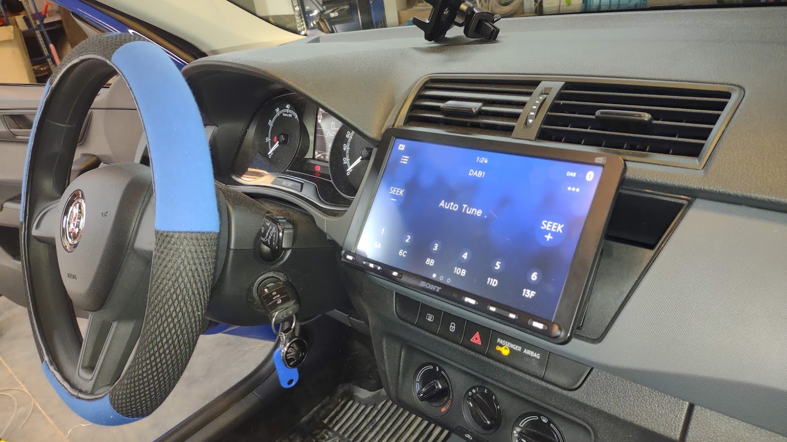 Skoda Fabia Radio Sony Monitor