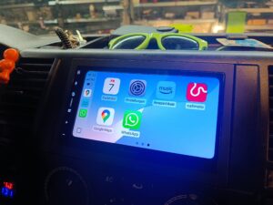 VW T5 Transporter Autoradio Pioneer SPH-DA77DAB Carplay Menü Apps