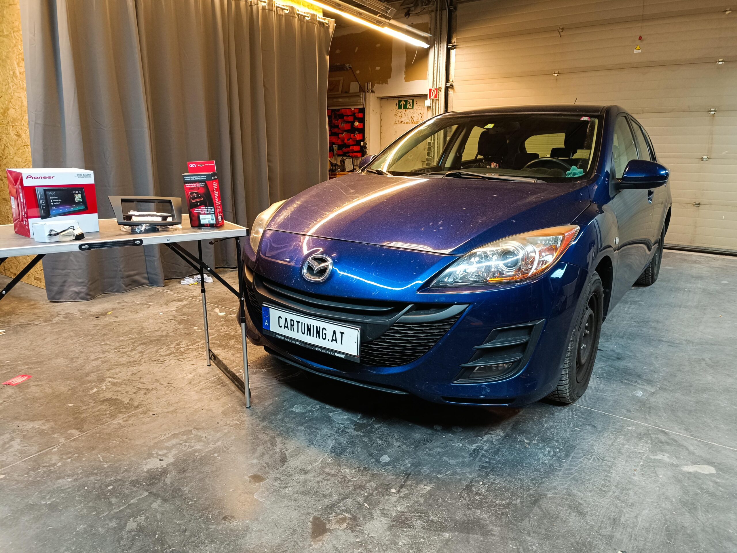 Mazda 3 BL Radio Rückfahrkamera