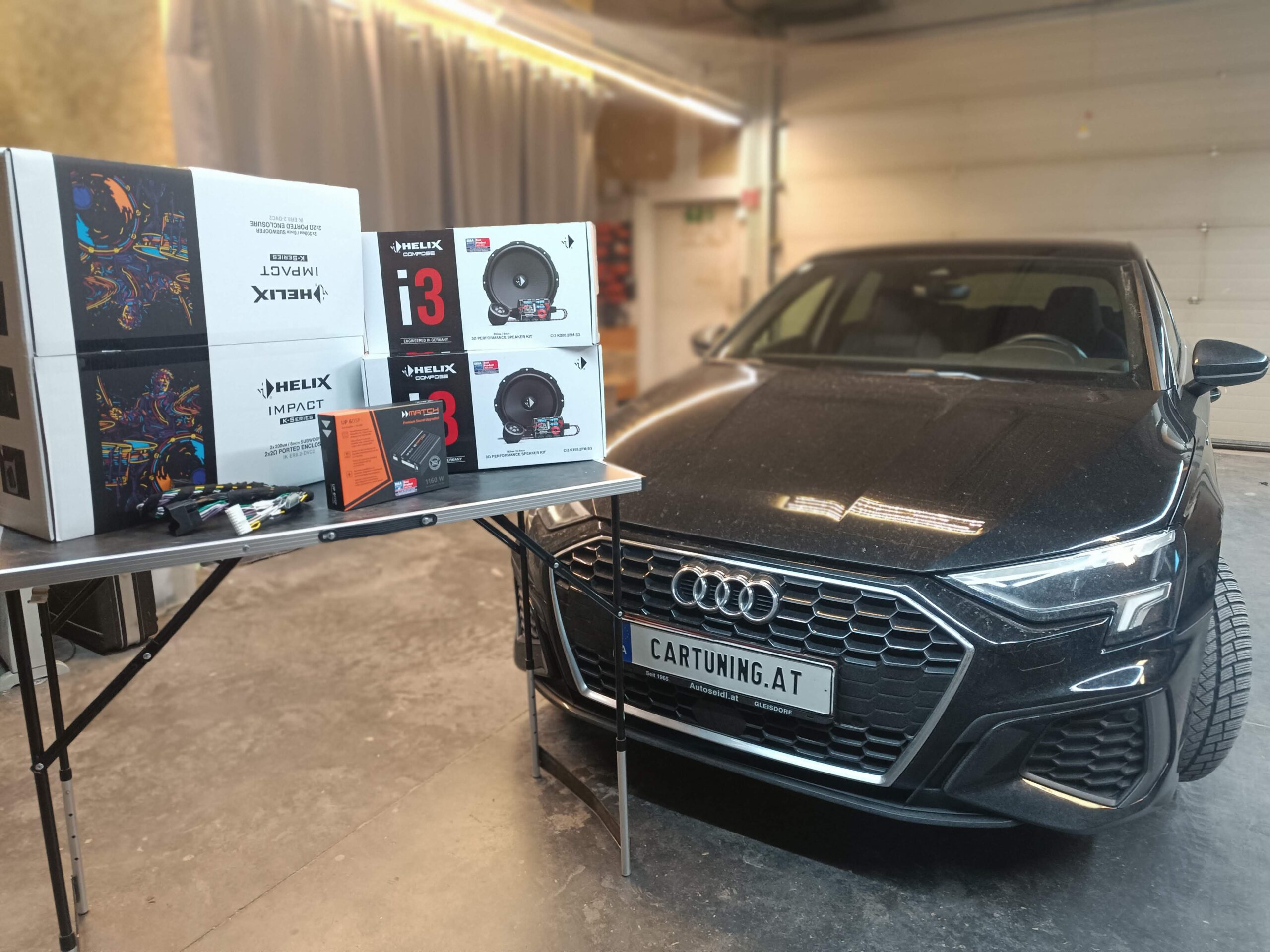 Audi A3 8Y Soundsystem nachrüsten Subwoofer