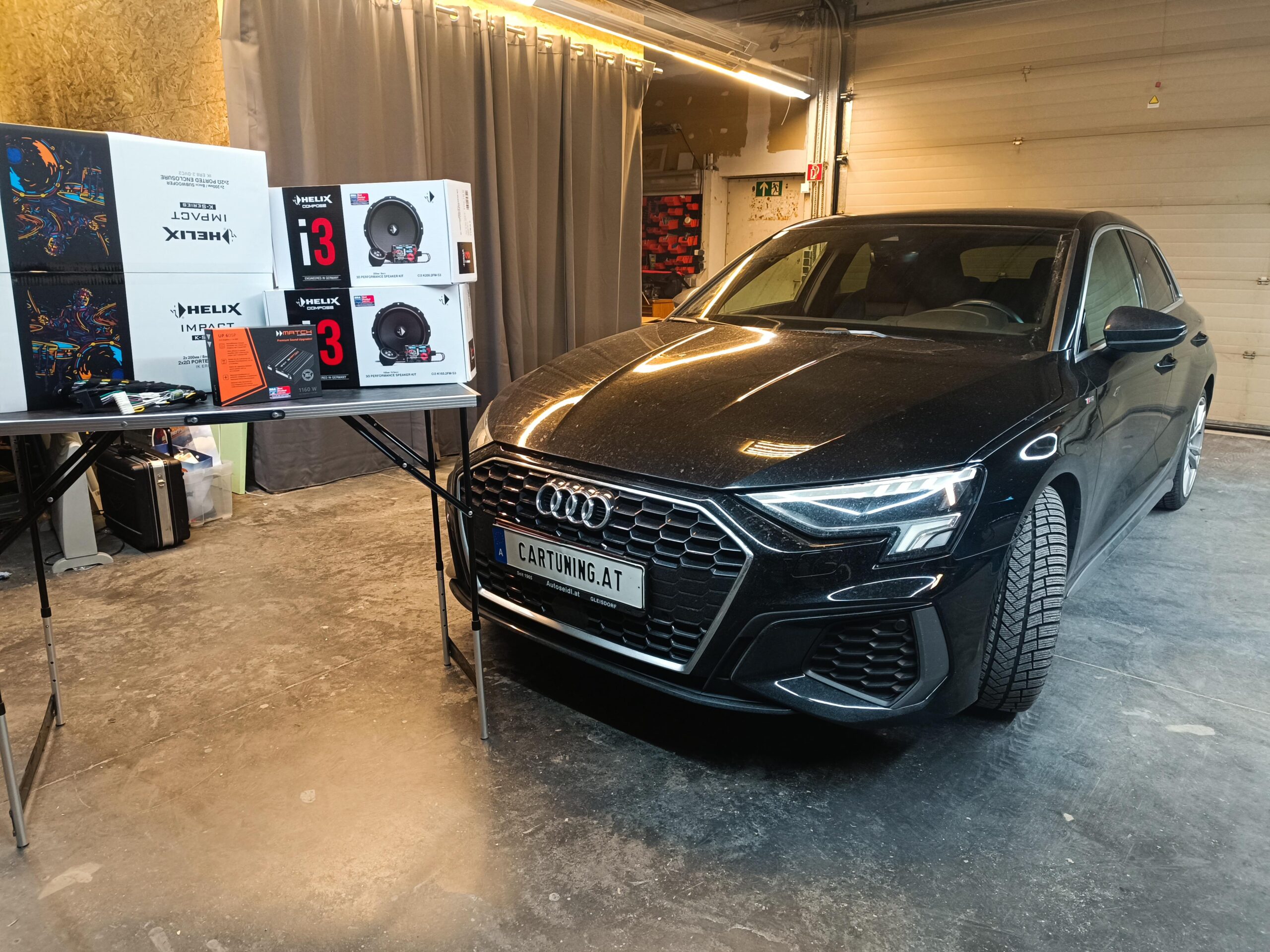 Audi A3 8Y Soundsystem nachrüsten Subwoofer