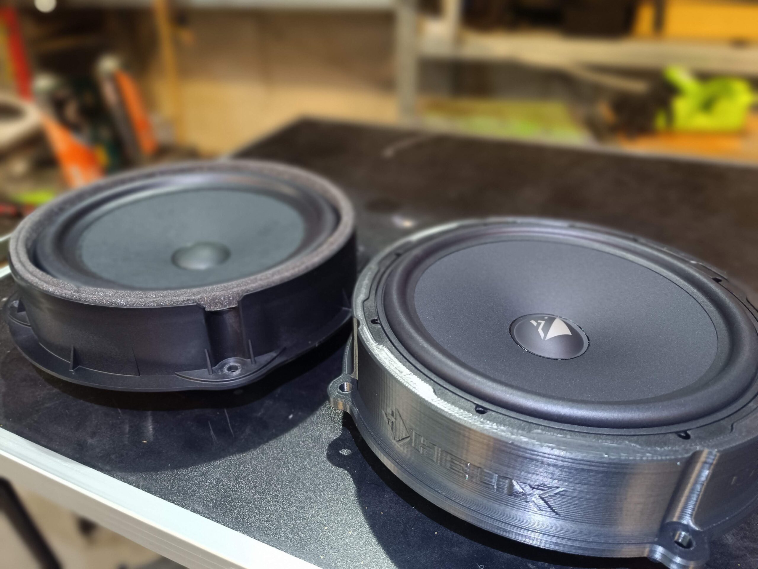 Audi A3 8Y Soundsystem nachrüsten Helix Compose Ci3 Vergleich zu Originallautsprecher